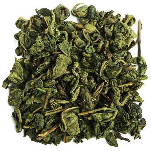 Чай зеленый рассыпной 100 гр. Ганпаудер (крупный лист)