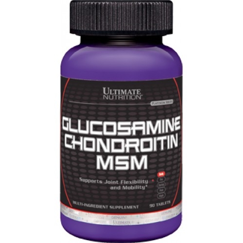 Ultimate Nutrition Glucosamine & Chondroitin & MSM 90 таб.