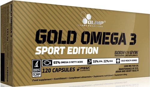 ОМЕГА 3 Olimp Labs Gold Omega 3 Sport Edition (1000 мг, 120 кап.)