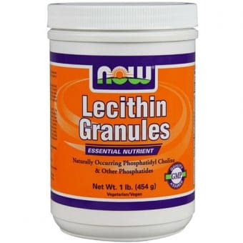 NOW Lecithin Granules (лецитин) 454 гр.