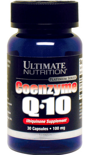 Ultimate Nutrition Coenzyme Q10 (коэнзим) 100 мг. 30 кап.