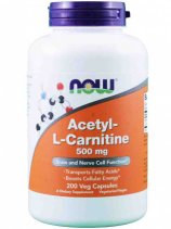 Now Acetyl L-Carnitine 50 кап. 100 мг.
