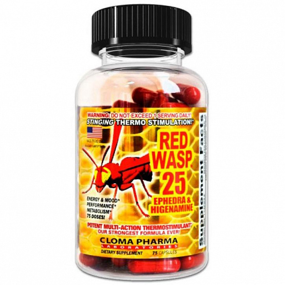 Жиросжигатель Cloma Pharma Red Wasp 75 кап.