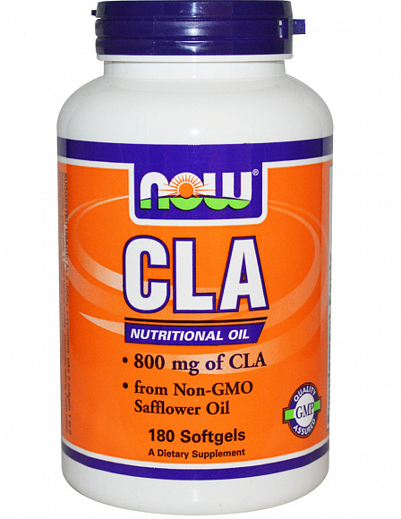 Now CLA (конъюгированная линолевая кислота) 800 мг. 90 кап.