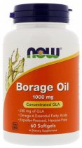 NOW Borage Oil 1000 мг. 60 кап.