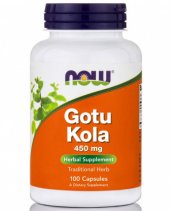 NOW Gotu Kola (готу кола) 450 мг. 100 кап.