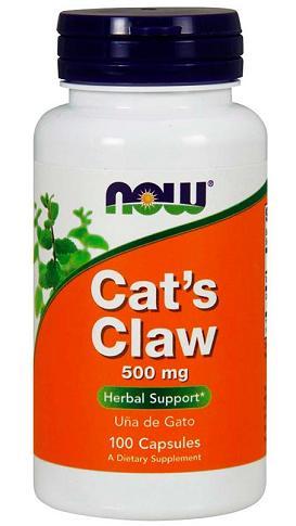 NOW CATs Claw (кошачий коготь) 500 mg. 100 кап.