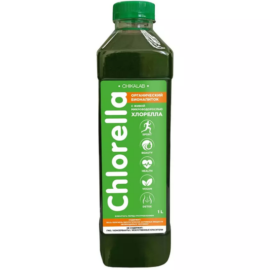 Напиток органический ChikaLab "Хлорелла" 1 л.