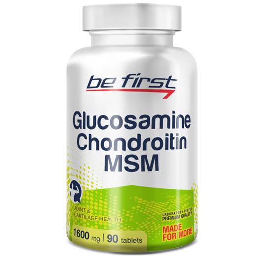 Be First Glucosamine + Chondroitin + MSM (глюкозамин + хондроитин) 90 таб.