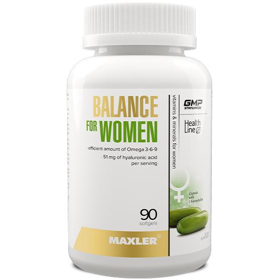 Витамины Maxler Balance for Women 90 кап.