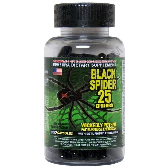 Жиросжигатель Cloma Pharma Black Spider 100 кап.