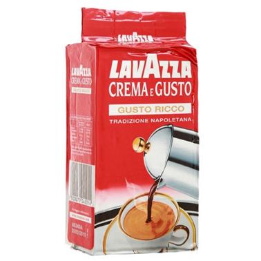 Кофе "Lavazza" Crema e Gusto Ricco, 250 гр. молотый