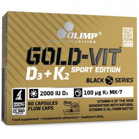 Olimp Labs Gold Vit D3 + K2 Sport Edition 60 кап.