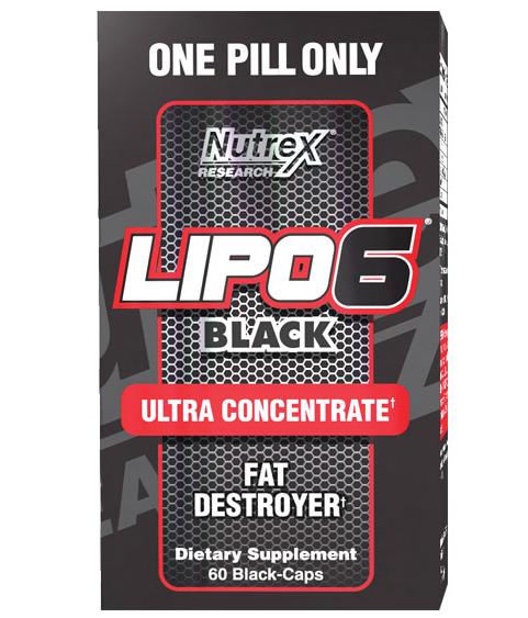 Жиросжигатель Nutrex Lipo 6 Black Ultra Concentrate 60 кап.