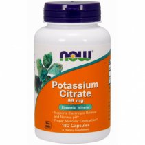 NOW Potassium Citrate 99 мг. 180 кап.