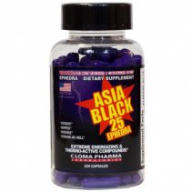 Cloma Pharma Asia Black-25 100 кап.