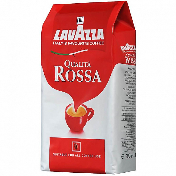 Кофе "Lavazza" Rossa, 500 гр. зерновой