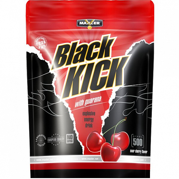 Предтренировочный комплекс Maxler Black Kick пакет 500 гр.