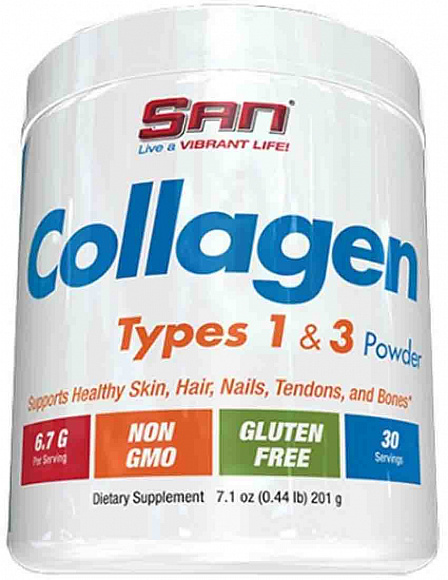 SAN Collagen (коллаген) Types 1&3 Powder 201 гр.