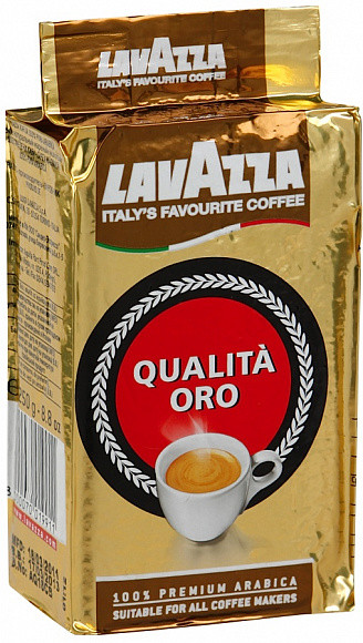 Кофе "Lavazza" Oro, 250 гр. молотый