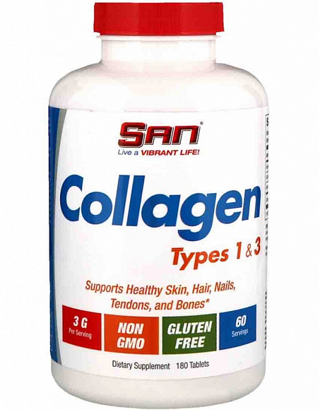 SAN Collagen (коллаген) Types 1&3 90 таб.