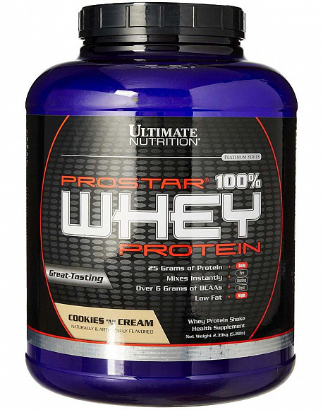 Протеин сывороточный Ultimate Nutrition Prostar Whey 2390 гр.