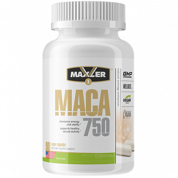 Maxler Maca (Мака перуанская) 750 мг. 90 кап.