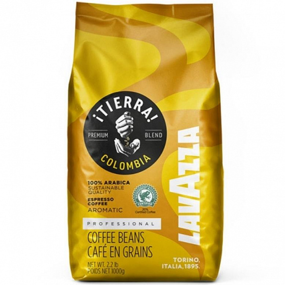 Кофе "Lavazza" Tierra Colombia, 1000 гр. зерновой
