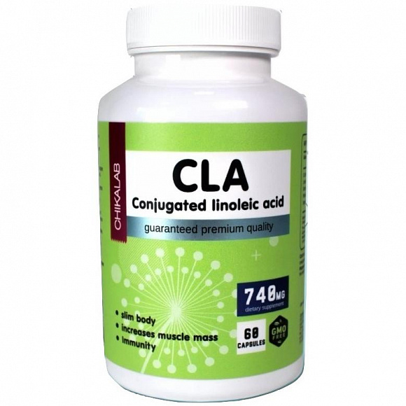 ChikaLab CLA (конъюгированная линолевая кислота) 60 кап.