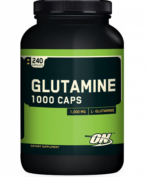 Optimum Nutrition Glutamine (глютамин) 1000 240 кап.