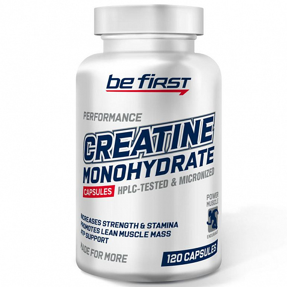 Be First Creatine Monohydrate (креатин) 120 кап.