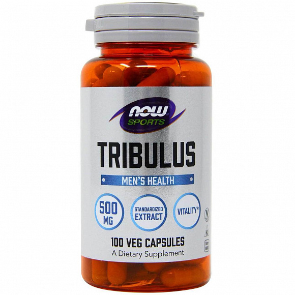 NOW Tribulus (трибулус террестрис) 500 мг 45% 100 кап.