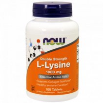 NOW L-Lysine 1000 мг. 100 таб.