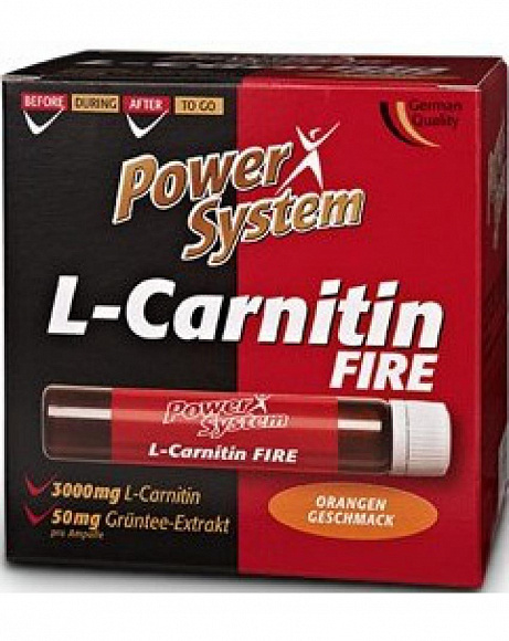PowerSystem L-CARNITIN FIRE 25 мл.