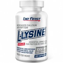 Be First L-Lysine 1000 мг. 120 кап.