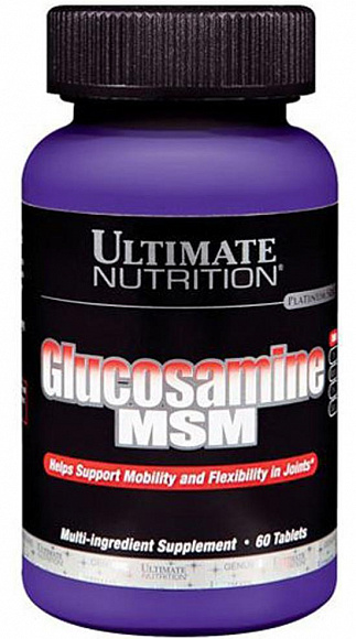 Ultimate Nutrition Glucosamine & MSM 60 таб.