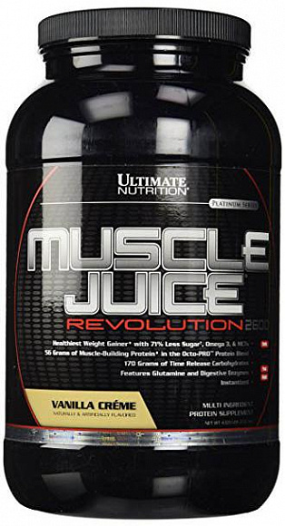 Гейнер Ultimate Nutrition Muscle Juice Revolution 2600 2120 гр.