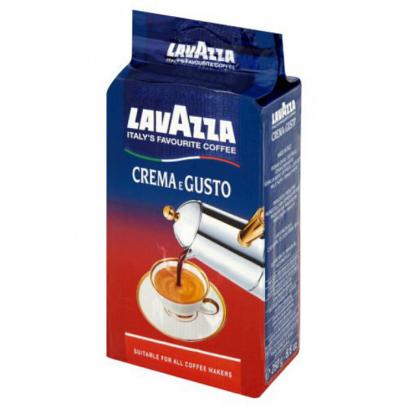 Кофе "Lavazza" Crema e Gusto, 250 гр. молотый