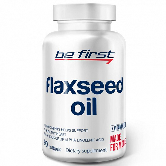 Be First Flaxseed Oil (льняное масло) 90 кап.