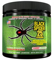 Предтренировочный комплекс Cloma Pharma Black Spider 210 гр.
