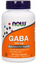 NOW GABA 500 mg. 100 кап.