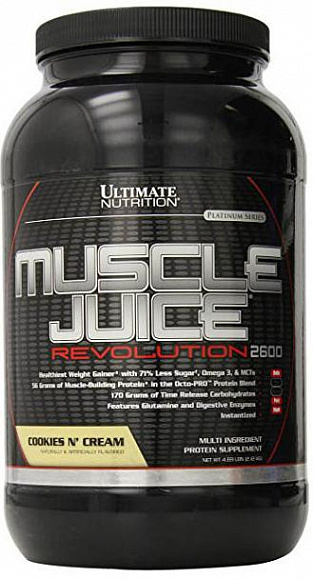 Гейнер Ultimate Nutrition Muscle Juice Revolution 2600 2120 гр.