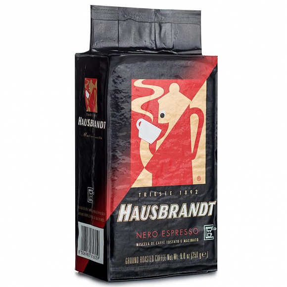 Кофе "Hausbrandt" Nero Espresso, 250г молотый