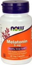NOW Melatonin (мелатонин) 5 мг. 60 таб.
