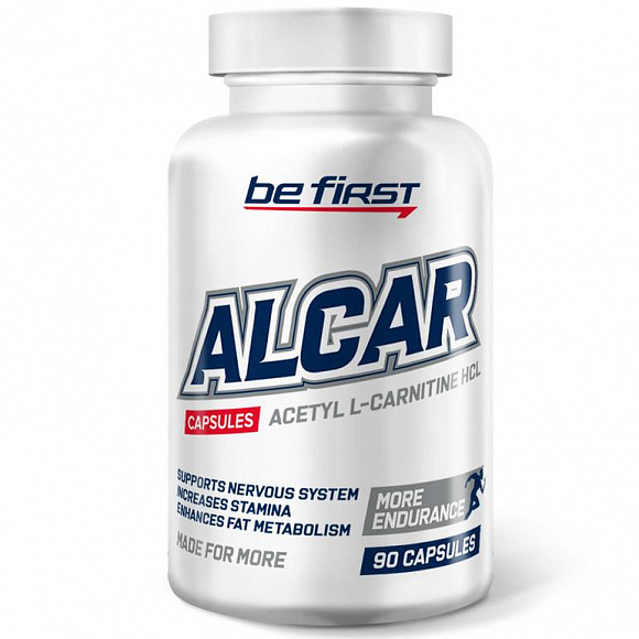Be First ALCAR (Acetyl L-carnitine) 600 мг. 90 кап.