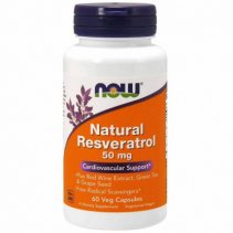 NOW Natural Resveratrol 50 мг. 60 кап.