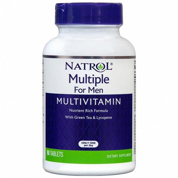 Витамины Natrol Multiple for Man 90 табл.