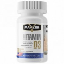 Maxler Vitamin D3 1200 МЕ 180 таб.