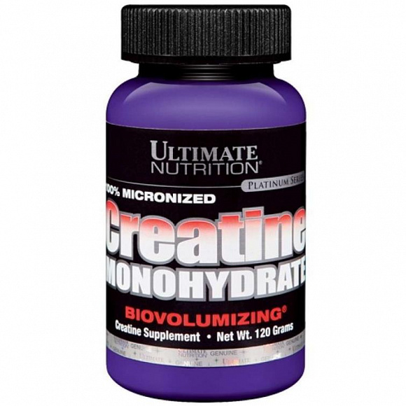 Ultimate Nutrition 100% Micronized Creatin Monohydrate (креатин) 120 гр.