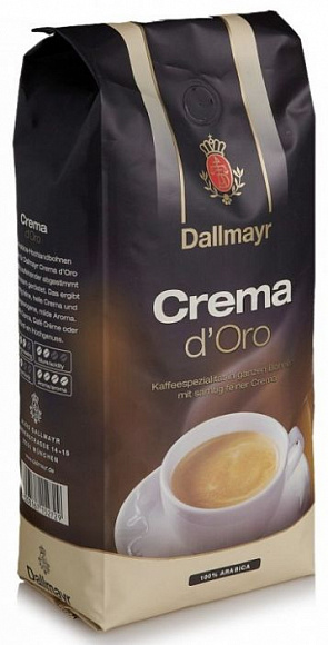 Кофе "Dallmayr" Crema d'Oro, 1000г зерновой
